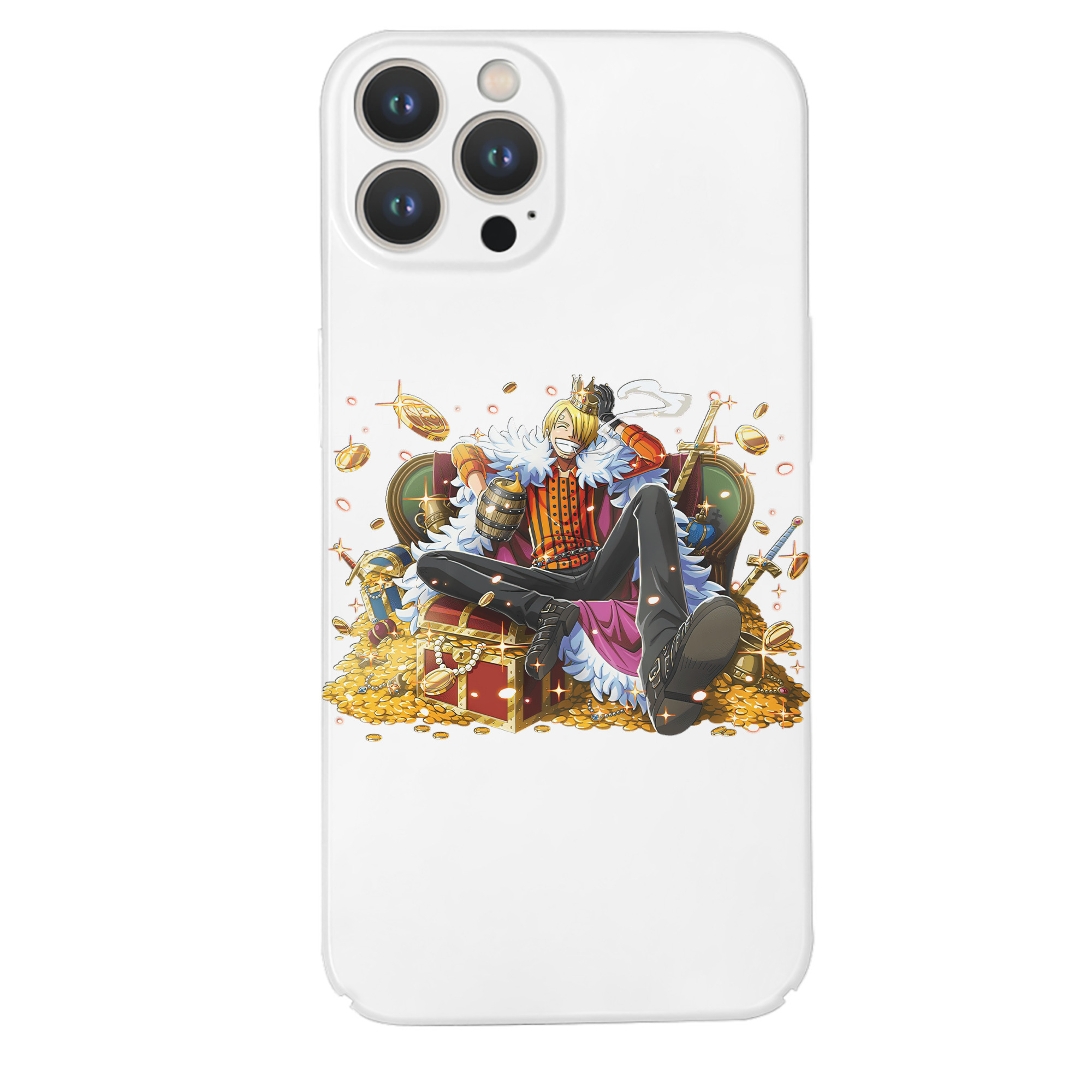 （画像用） ワンピース サンジ ONE PIECE Sanji 【iPhone 14シリーズ対応】ハードケース